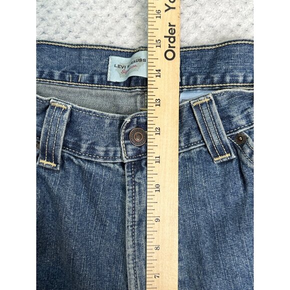 Levi Strauss Signature Workwear Mens Denim Jeans Relaxed Fit Size 34 x 30 - Picture 9 of 15
